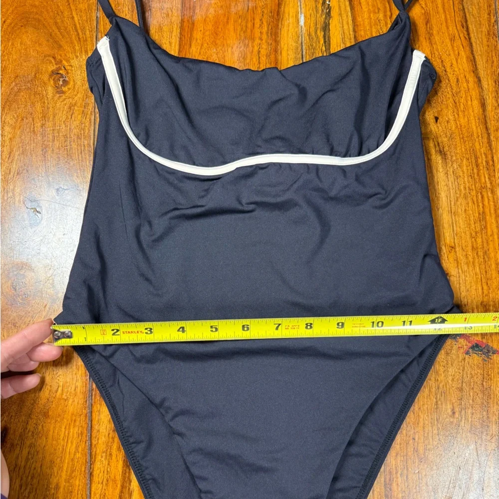 MONDAY SWIMWEAR Sausalito Black/Ivory Size Small - Picture 3 of 6